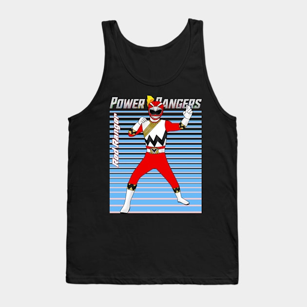 Green Power Ranger's Legendary Weaponry Tank Top by RonaldEpperlyPrice